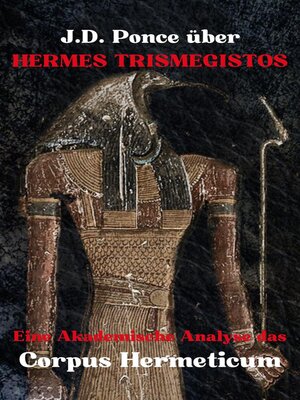 cover image of J.D. Ponce über Hermes Trismegistos